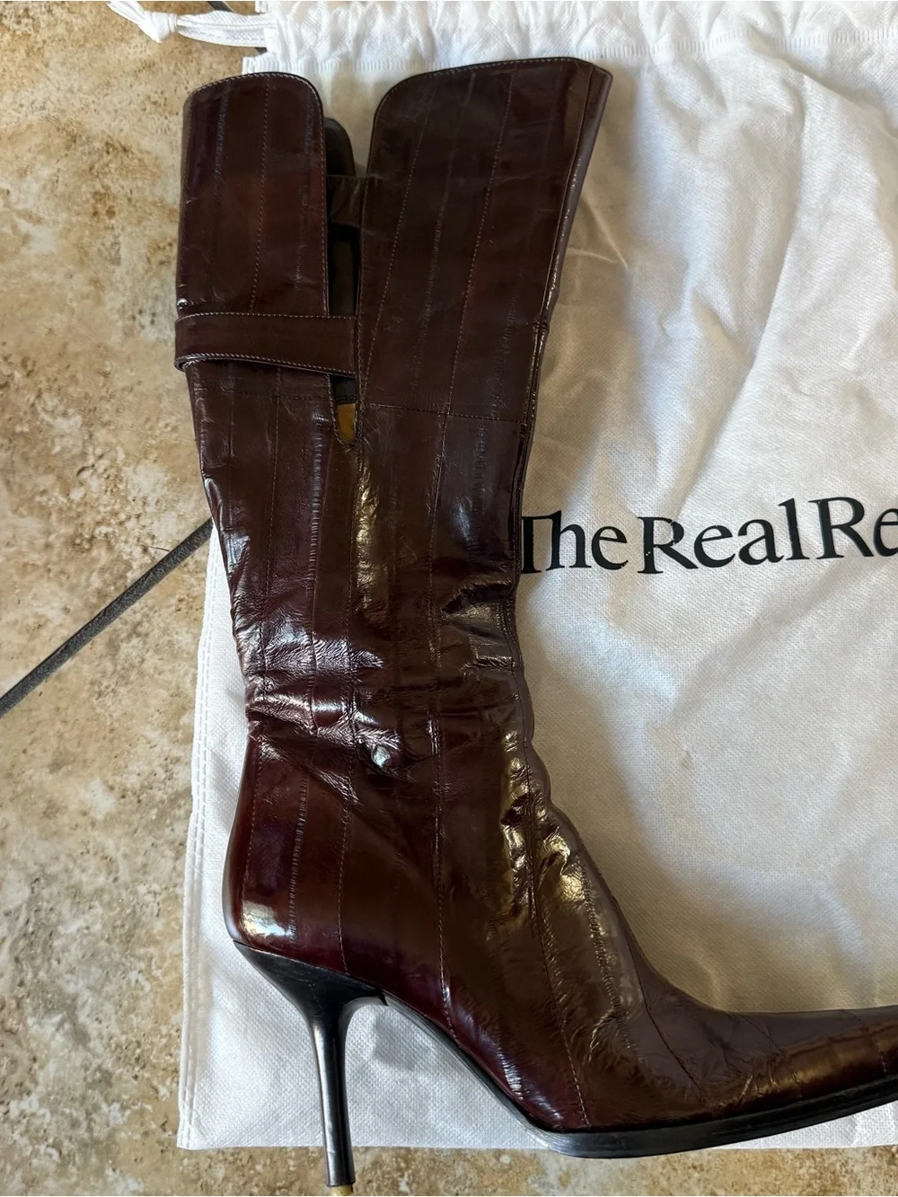 Sergio Rossi Womens Leather Boots - Picture 3 of 9